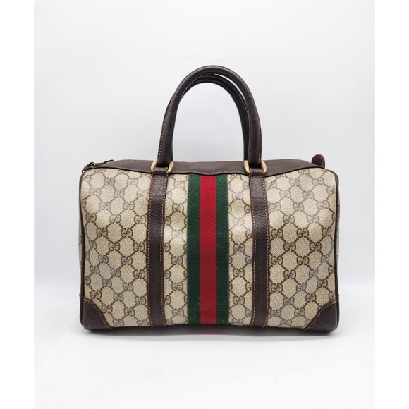 GUCCI GG Monogram Boston Bag (Vintage) 280GUCXCGC - Picture 1 of 11